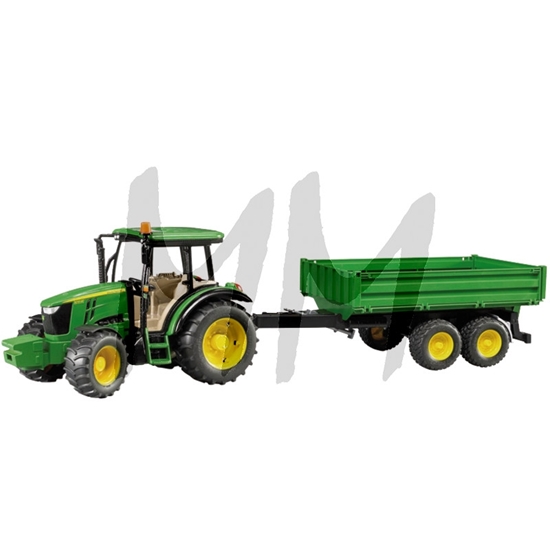 Igrača TRAKTOR John Deere 5115M s prikolico