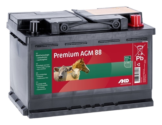 Fotografija proizvoda Premium AGM akumulator od 12V, 88 Ah