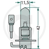 Fotografija proizvoda Žarulja H3 12V55W, GRANIT