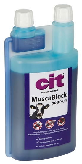 Cit MuscaBlock pour-oO- zaštita od štetnika na životinjama 1000 ml