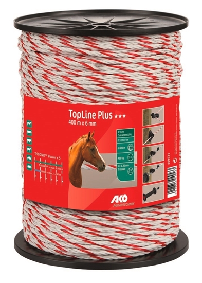 TopLine Plus uže za ogradu 200 m/6 mm