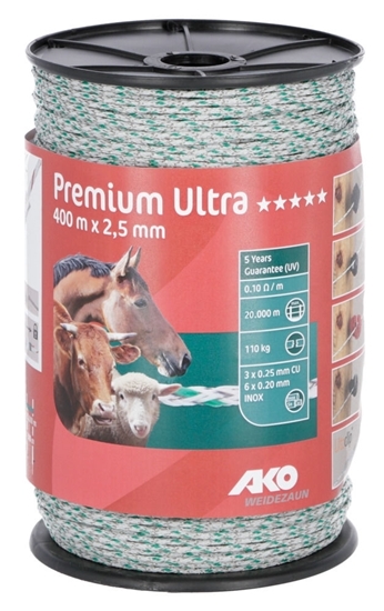 Premium Ultra uže za ogradu 400 m/2.5 mm