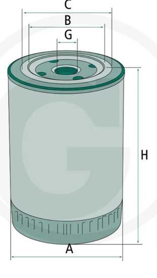 Filter ulja W940