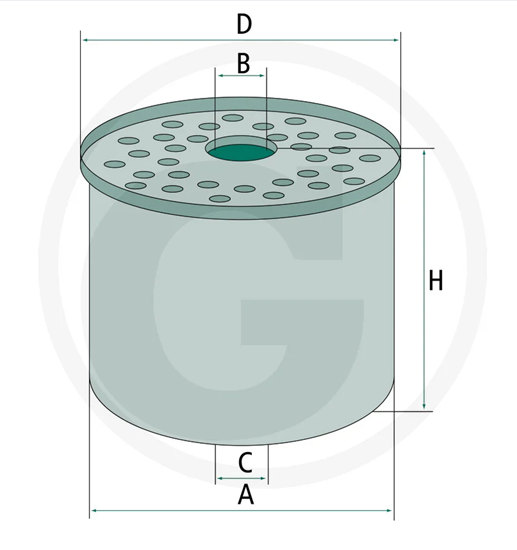 Filter goriva P945X