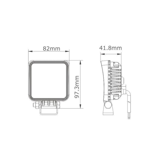 Radno svijetlo LED 16x led, KAMAR