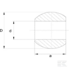 Fotografija proizvoda Kugla donje poluge Cat.2/2 O28.4/56x45mm Kramp