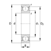 Fotografija proizvoda Ležaj kuglični 6203-2RSH/C317x40x12mm SKF