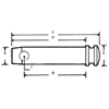 Fotografija proizvoda Klin za toplink 25,4x109mm Kramp