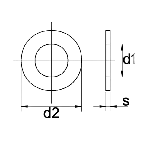 Fotografija proizvoda Podloška M8x16x1.6 mm