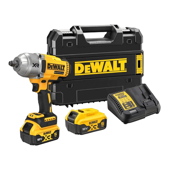 Fotografija proizvoda AKU UDARNI ODVIJAČ 18V XR 1/2" 1396/1898N 2X5.0Ah DeWalt