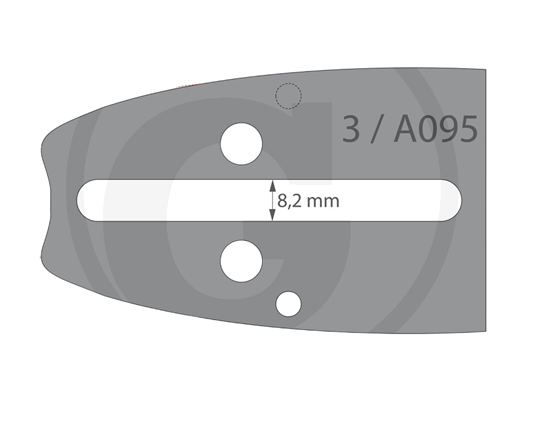 Fotografija proizvoda List za motornu pilu 325" 1,3 mm; 33 cm, 56 karika