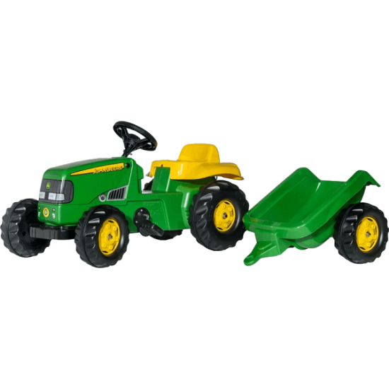 Fotografija proizvoda Igračka TRAKTOR rollyKid John Deere s prikolicom, ROLLY TOYS